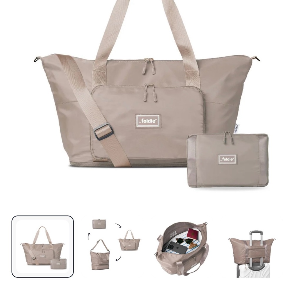 The FOLDIE Travel Bag - NWT (Beige)